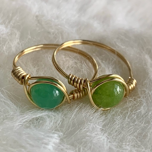 Handmade Wire Wrapped Rings - Picture 4 of 7
